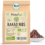 Kakaonibs Bio 1kg | aus der Criollo Kakao-Bohne | ohne Süßungsmittel | für Schokomuffins, Schokoglasuren, eine heiße Schokolade & als Zugabe in Porridges, Müslis & Co |
