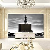 IWJAI selbstklebende tapeten 3d Kreativität grau Turm art Fototapete Kinderzimmer Wandbild Dekoration Foto-Tapete Wandtapete Fotoposter Fototapete 3D Wanddek