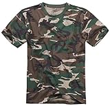 Brandit T-Shirt, Woodland 3XL