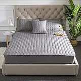 BAJIN Design Luxus Matratzenschoner | wie Spannbettlaken | Unterbett | Topper | Matratzen-Auflage auch für Boxspring und Wasserbetten geeignet,48x74cm 2PCS