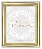 Bilderrahmen Vienna 29,7x42 cm DIN A3 in Champagner Gold mit 1 mm Kunstglas entspieg