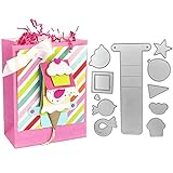 Kartenherstellung, Geschenkbox, Ornament, Dekoration, Stanzform, DIY, Scrapbooking, Prägeschablone – H1850