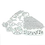 GIVBRO Octopus Stanzformen Tiere Stanzen Prägeschablone Scrapbooking DIY Vorlage Form für Papier Handwerk Werkzeuge Grußk