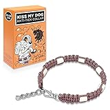 Kiss My Dog - Zeckenhalsband für Hunde, Welpen & Katzen - EM-Keramik Hundehalsband - Natürliches Zeckenschutz, Flohschutz & Ungezieferschutz Halsband mit Effektiven Mikroorganismen - Rosa - 25