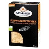 SOMMER CABLE Schwarzer Emmer Zwieback, 200 g