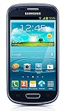 Samsung Galaxy S3 mini GT-I8200 Smartphone (10,2 cm (4 Zoll) Touchscreen, 5 Megapixel Kamera, 8GB Speicher, microSDHC-Kartenslot, Android 4.2) - Blau [EU-Version]