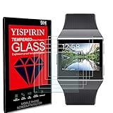 YISPIRIN Schutzfolie für Fitbit ionic, 5 Stück Folie Weich Displayschutz, Anti-Kratzen, Ultra-HD, 3D Curved Volle Bedeckung Displayschutzfolie für Fitb