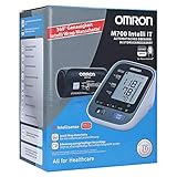 OMRON M700 Intelli IT – Oberarm-Blutdruckmessgerät mit Bluetooth und Intelli Wrap-M