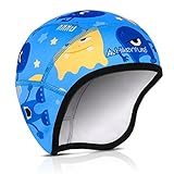 HIKENTURE Fahrrad Mütze Winter Kinder, Fahrradmütze unter Helm, Wintermütze Unter-Helmmütze Fahrradhelm Kinder, Helm-Unter-ziehmütze für Reithelm Skihelm, Ohrenwärmer, Fahrrad Ski Zubehör Kinder-4