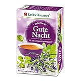 Bad Heilbrunner Gute Nacht Tee im Filterbeutel, 5er Pack (5 x 20 Filterbeutel)