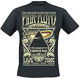 Pink Floyd The Dark Side of The Moon - Live On Stage 1972 Männer T-Shirt schwarz M