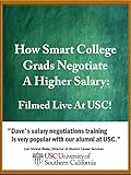 How Smart College Grads Negotiate A Higher Salary: Filmed Live at USC! [OV]