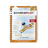 Schreibathlet: Schreiblernheft für ABC-Schützen mit vorgeprägten Buchstaben zum Erlernen der Schreibschrift in Schulausgangsschrift (SAS) [deutsch]