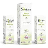 Sorion Shampoo und Sorion Head Fluid Set - Hautpflege auch bei Schuppenflechte und Neurodermitis mit Kokosöl, Neem und Kurk