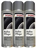 Preisjubel 3 x Sprayflasche ReifenPfleger 400ml, Reifenglanz, Reifenschaum, Reifenreinig