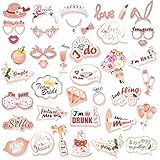 HOWAF JGA Accessoires Frauen JGA Foto Requisiten JGA Photo Booth Team Bride Photo Booth Hochzeit fotobox Accessoires Junggesellinnenabschied Frauen dek