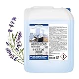 Lorito Alkoclean Lavendel 144 Bodenreiniger 10l, Boden Reinigungsmittel, Grundreiniger Fliesen PVC N