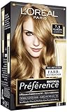 L'Oréal Paris Préférence Coloration Caramelblond 7.3, 3er Pack (3 x 1 Colorationsset)