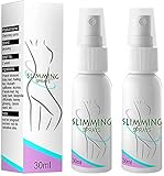 2 Stück Abs Define Tone-Up Spray, Fettverbrennungsspray für den Bauch, Abnehmenspray zum Abnehmen, Anti-Cellulite-Spray, Schlankheitsspray für schnelle Absorption und Penetration bleiben perfek