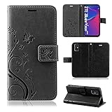 betterfon Handyhülle für ZTE Blade V2020 Smart, Hülle Blade V2020 Smart Flip Case Klapphülle Schutzhülle mit [Kartenfächern] Kompatibel für ZTE Blade V2020 Smart Schw