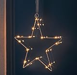 Fenster-Silhouette Stern 30 cm beleuchtet (76506) Weihnachtsdeko Fensterdek