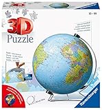 Ravensburger 3D Puzzle 11159 - Globus in deutscher Sprache - 3D Puzzle für Erwachsene und Kinder ab 10 J