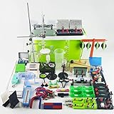 FGVDJ Physik-Experimentiergerätesatz, Studenten verwenden Testbox, Schaltung, Elektromechanik, Optik, Akusto-Thermal, Magnetismus, Experimentiergeräte, L