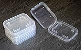 ikarex-shop 6 Stück Schutzhülle für SD Speicherkarte Aufbewahrungsbox 6X (Für SD Karte)
