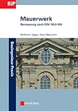 Mauerwerk: Bemessung nach DIN 1053-100 (Bauingenieur-Praxis)
