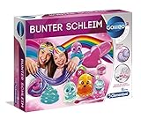 Clementoni 59172 Galileo Science – Bunter Schleim, Experimente mit klebrigem Glibber & glitzernden Substanzen, Spielzeug für Kinder ab 8 Jahren, für kleine Chemiker zu W