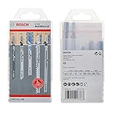 Bosch Professional 15-tlg. Stichsägeblatt Set (MultiMaterial, Zubehör für Stichsägen)