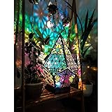 Polar Star Large Floor Lamp - Retro-Diamantlampe, LED-Stern-Projektor-Nachtlampe für Kinder, facettenreiches Design-Bohemian-Boden-Dekorative Lampe,mehrfarbiges USB-Schlummerlicht Nachtlicht für Dek