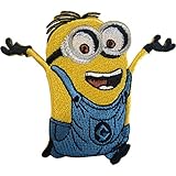 Despicable Me Minions Patch Bestickte Abzeichen Stickerei Applique Eisen auf N