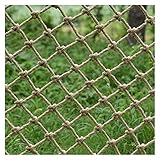 DELIMITE Strapazierfähiges Kindersicherheitsnetz Schutznetz Automotive Gepäcknetze Indoor Outdoor Schiene Balkon Geländer Treppennetz Gartennetz (Größe : 1X2M(3X7FT))