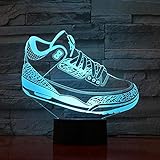 illusion night light Herren Jordan Schuhe Basketball Sensor Jungen Turnschuhe jordan für geburtstag geschenk-7 wechselnde Farb