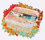 Deine Naschbox - Zuckerfreie Fruchtgummi Weingummi Naschbox - 5 Sorten - 1kg