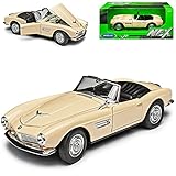 Welly B-M-W 507 Cabrio Offen Beige Cream 1956-1959 1/24 M