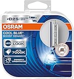 Osram XENARC Cool Blue Boost D2S: HID-Scheinwerfer, 66240CBB-HCB, hyperblaues Licht, 85 V, 35 W, nur für Offroad-Einsatz, 2 Lamp