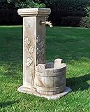pompidu-living Standbrunnen Luna H 86 Farbe Terracotta versieg