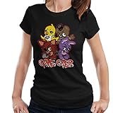 Five Nights at Freddys Characters Women's T-S