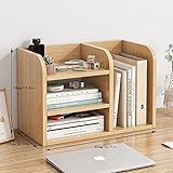 hongbanlemp Bücherregal Einfacher Bücherregal Desktop Büro Home Storage Rack Tischstudent Kleine Bücherregal Multi-Layer Lagerregal-Schubladen Standregale (Size : Small A)