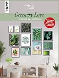 Gallery Wall 'Greenery Love'. 12 Bilder in 4 Größen: Postermappe mit Buch: Bilder perfekt arrangieren und in S