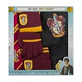 Cinereplicas 5 piezas - Geschenkbox Harry Potter Kids Gryffindor (Umhang, Krawatte, Mütze, Handschuhe und Schal), Cartoon, mehrfarbig, Kinder (Redstring 5 Stück)