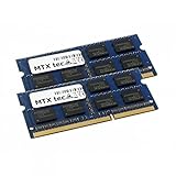 MTXtec 8GB Dual Channel Kit 2X 4GB DDR2 800MHz SODIMM DDR2 PC2-6400, 200 Pin RAM Laptop-Sp