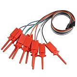 Haljia 10 x Dupontkabel Jumper-Kabel für USB-Logikanalysator, Testhaken, Cliphalter, Schaltdraht und S