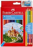 Faber-Castell 110336 Bleistift Bunt, 36 Stück
