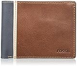 Fossil Herren Elgin Leder Trifold 12 cm L x 2 cm B x 9,5 cm H