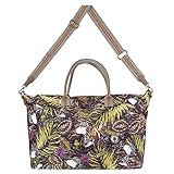 Codello Lifestyle Accessories Damen CODELLO Peanuts Collection Snoopy AUF Safari Tasche, Camel, 68 x 42