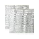 Cnloyua 2 Stück 3D-Drucker Heizbett Isolierung（220x220mm） ， Energie Sparen, Wärmeisolierung Selbstklebend, Ersatz für Anycubic i3 Mega/Creality Ender 3 / Anet A8 usw