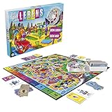 Hasbro F0800100 Das Spiel des Lebens, Brettspiel für die ganze Familie für 2 – 4 Spieler, für Kinder ab 8 Jahren, enthält bunte S